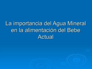 Maternal Water- agua mineral premium para bebes y niños