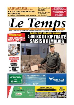 Le Temps d'Algérie www.letempsdz.com édition du 5 juillet 2010 