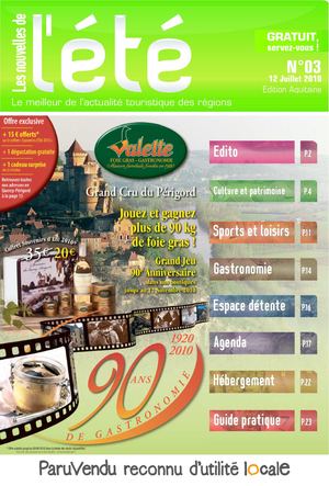 Guide été 2010 Aquitaine ParuVendu 