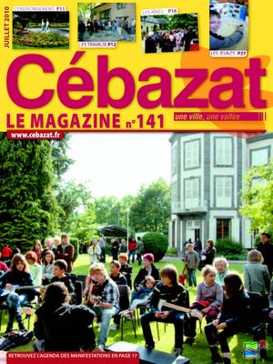 Magazine n°141 de la ville de Cébazat du mois de juillet 2010