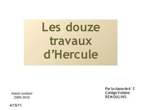 Les douze travaux d'Hercule