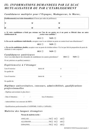 Candidature à un poste d' enseignant au Lycée Franco Hondurien - partie établissement