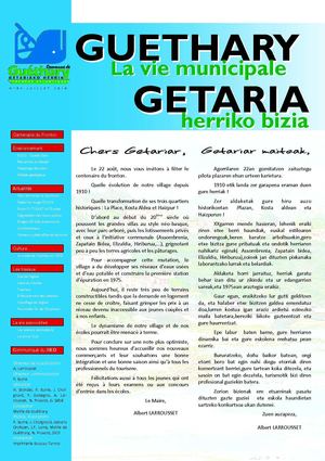 Bulletin municipal n° 5 - année 2010