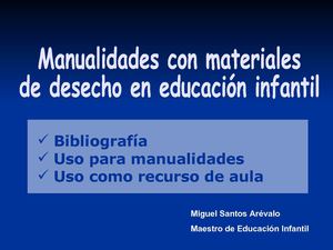 Manualidades