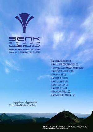 SENK GROUP - SENK CONSTRUCTION PROFILE