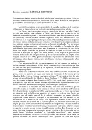 Los mitos germánicos