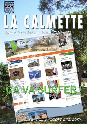 Journal Municipal de la Calmette - juillet 2010