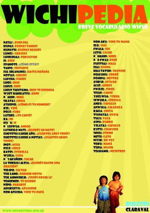 Vocabulario Wichi