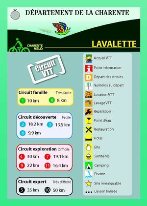 Circuit VTT - De Lavalette à la vallée de l'Echelle