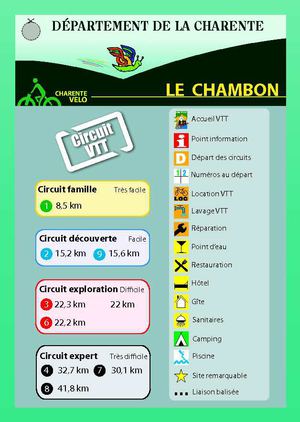 Circuit VTT - Le Chambon en Seuil Charente-Périgord