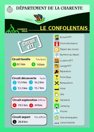 Circuit VTT - Du Confolentais à la Charente Limousine
