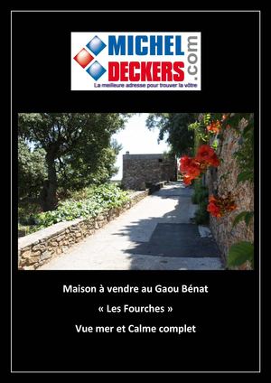 Maison a vendre au Gaou Bénat (Bormes-les-Mimosas)