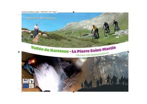 Brochure images été 2010 de la vallée de Barétous