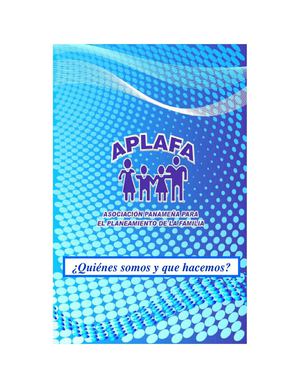 APLAFA Quienes somos y que hacemos
