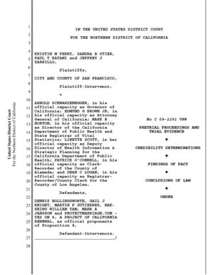 Prop 8 Ruling FINAL - CALIFORNIA - Same-sex Couples