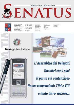 Senatus n. 3 del 2010