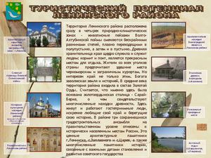 Туристический потенциал Ленинского района