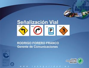 Inducción señalizacion vial