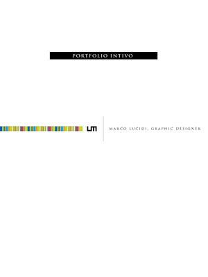 Portfolio della Intivo design di Marco Lucidi graphic designer in Udine