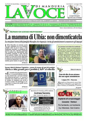 Edizione del 12/08/2010