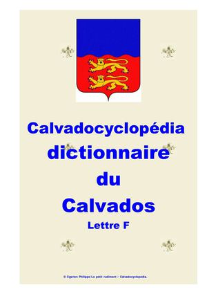 Lettre F
