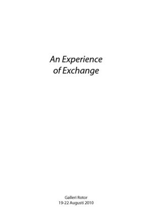 An Experience of Exchange 