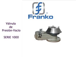 Presentaxion Valvula presion vacio 1000