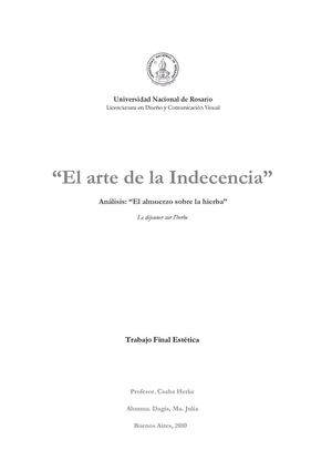 El arte de la indecencia