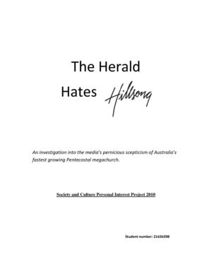 The Herald Hates Hillsong