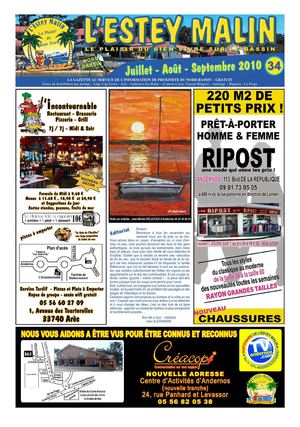 L'ESTEY MALIN N°34 - Août, septembre 2010