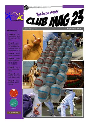 Clubmag23 - Cercle d'escrime de Livry-Gargan
