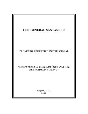 Proyecto Educativo Institucional