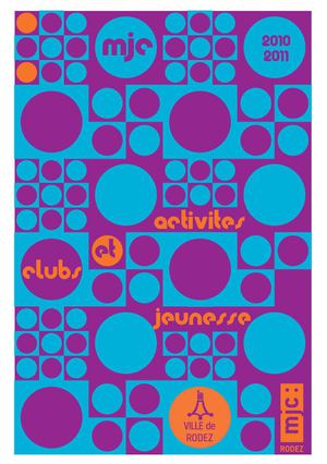 MJC Rodez, Plaquette Clubs et Ateliers 2010 / 2011
