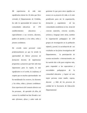 ENSAYO EXPERIENCIA VIVIDA