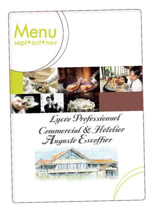 Menu Escoffier