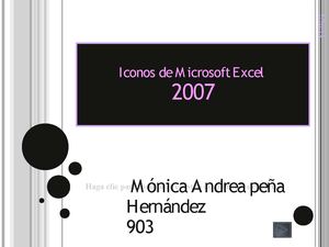 iconos de excel 