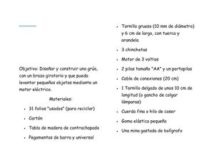 ¡Como hacer una grúa con motor?