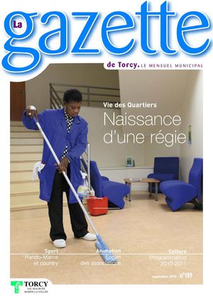 La Gazette de Torcy - N° 189 (septembre 2010)