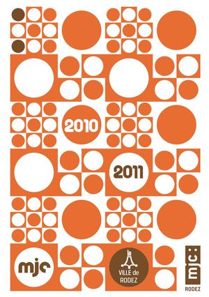 MJC Rodez, plaquette de la saison culturelle 20010-2011