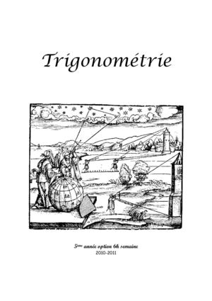 Trigonométrie 5ème math 6h
