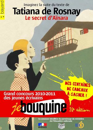 Grand concours Je Bouquine des jeunes Écrivains - édition 2011 