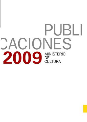 Catálogo de Publicaciones del Ministerio de Cultura 2009