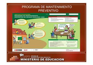 Programa de Mantenimiento Preventivo Plan de Acción 2010