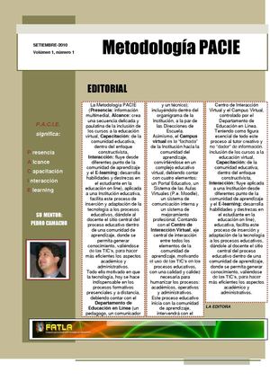 Metodología PACIE