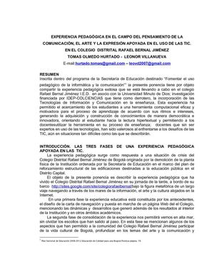 Ponencia Rafael Bernal versión 4