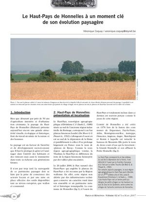 Le haut pays de Honnelles