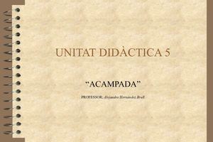 Cr2 - UD5 - ACAMPADA