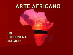 ppt arte africano