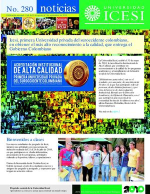 Boletín Universidad Icesi No. 280