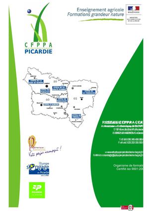 Le réseau des CFPPA de Picardie
